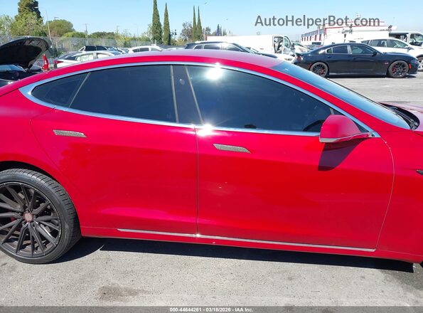 5YJSA1E41GF177658 2016 TESLA MODEL S Красный Панорамный вид салона 360°