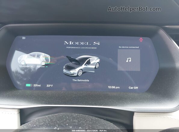5YJSA1E45LF358630 2020 TESLA MODEL S Gray Vista de los asientos traseros