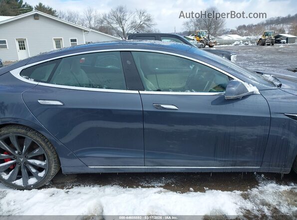 5YJSA1E45LF358630 2020 TESLA MODEL S Gray Vista interior de 360 grados