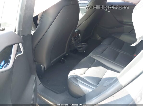 5YJSA1E45LF370163 2020 TESLA MODEL S Gray Vista de la etiqueta del VIN