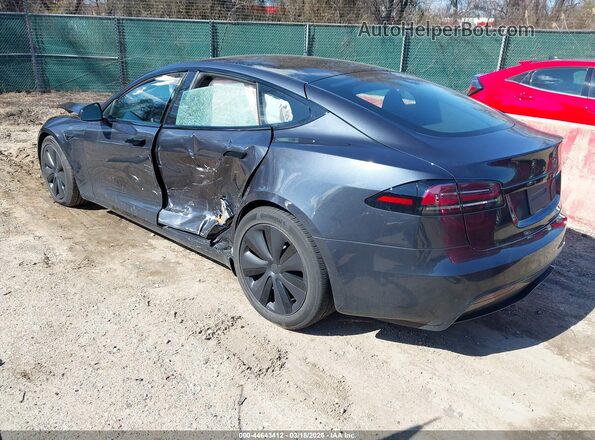 5YJSA1E51RF545896 2024 TESLA MODEL S Gray Rear left