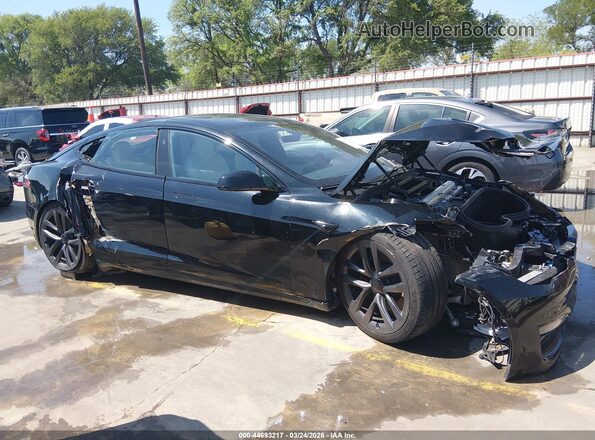 5YJSA1E52MF436937 2021 TESLA MODEL S Black Rear interior view