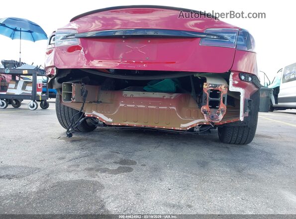 5YJSA1E53MF428801 2021 TESLA MODEL S Red Вид спереду