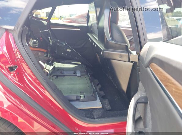 5YJSA1E53MF428801 2021 TESLA MODEL S Red Вид наклейки з VIN-кодом