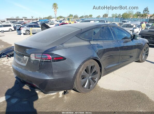 5YJSA1E53RF544412 2024 TESLA MODEL S Черный Задняя правая четверть