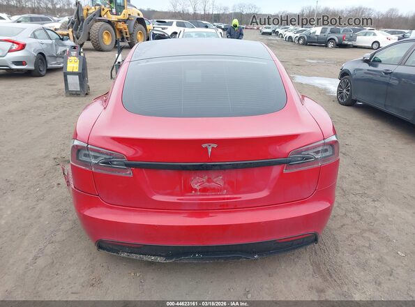 5YJSA1E54MF454565 2021 TESLA MODEL S Red 