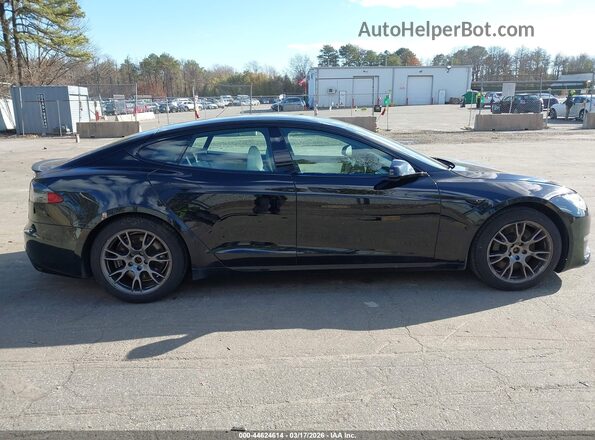 5YJSA1E56MF428517 2021 TESLA MODEL S Черный Вид задней части салона