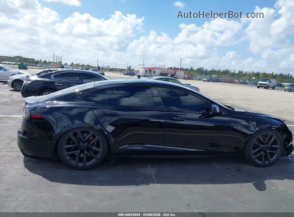 5YJSA1E56NF476942 2022 TESLA MODEL S Черный Панорамный вид салона 360°