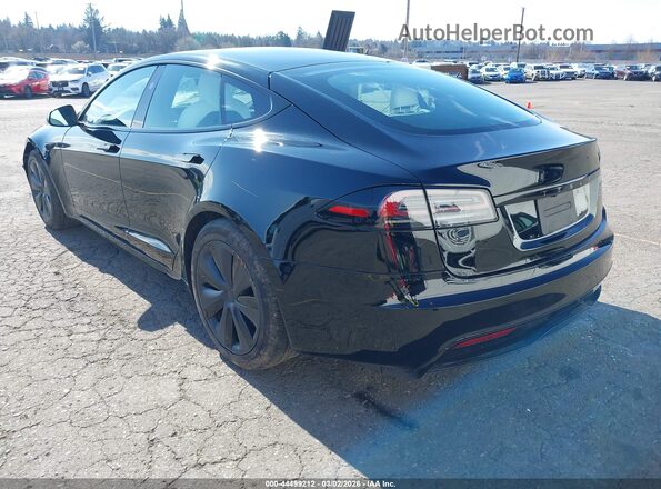5YJSA1E57RF534644 2024 TESLA MODEL S Black Tył lewy