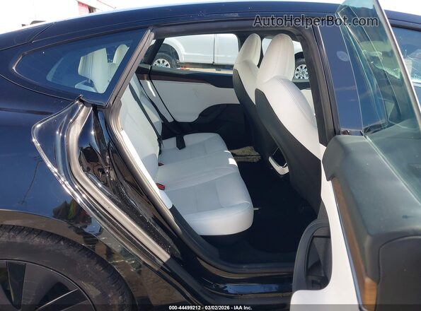 5YJSA1E57RF534644 2024 TESLA MODEL S Black Widok naklejki z numerem VIN