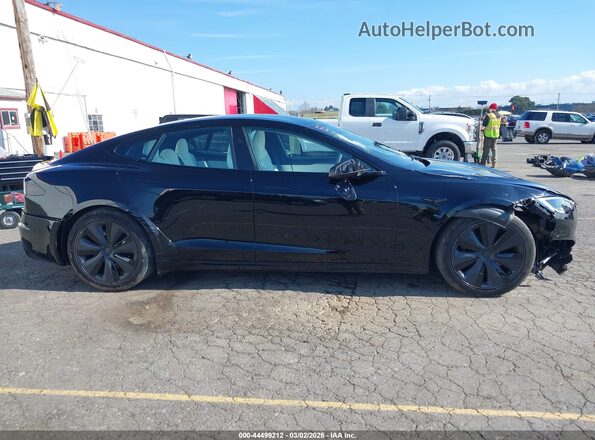 5YJSA1E57RF534644 2024 TESLA MODEL S Black Widok wnętrza z tyłu
