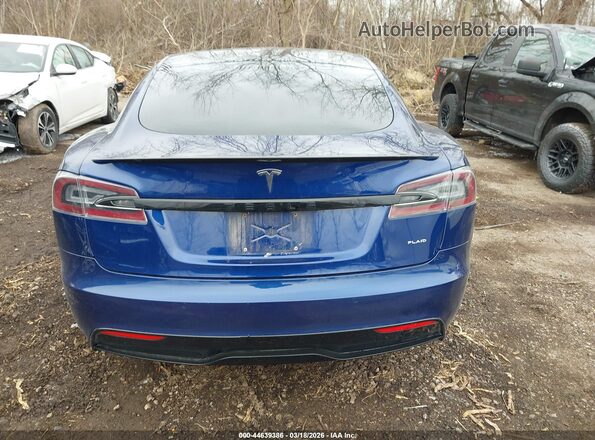 5YJSA1E59MF434540 2021 TESLA MODEL S Blue 