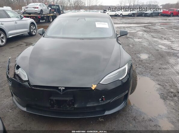5YJSA1E59NF478751 2022 TESLA MODEL S Черный Вид щитка приборов
