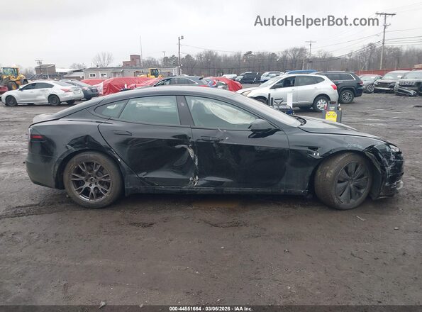 5YJSA1E59NF478751 2022 TESLA MODEL S Черный Вид задней части салона