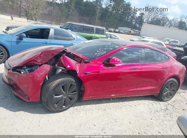 5YJSA1E59RF536556 2024 TESLA MODEL S Red Vista interior trasera
