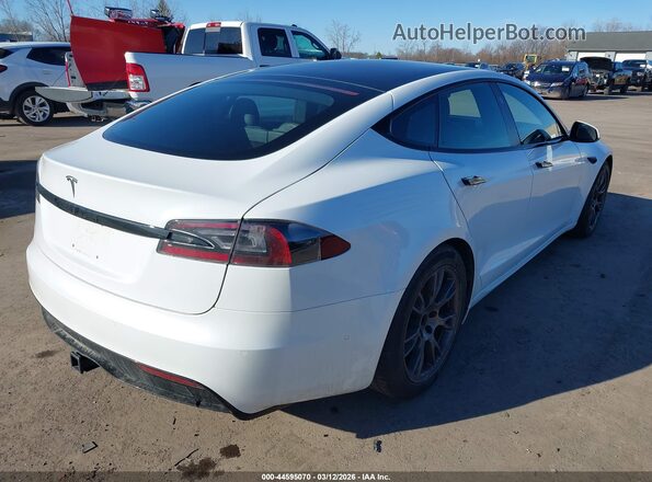 5YJSA1E5XMF447006 2021 TESLA MODEL S White Trasero derecho