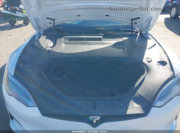 5YJSA1E5XMF447006 2021 TESLA MODEL S White Vista trasera