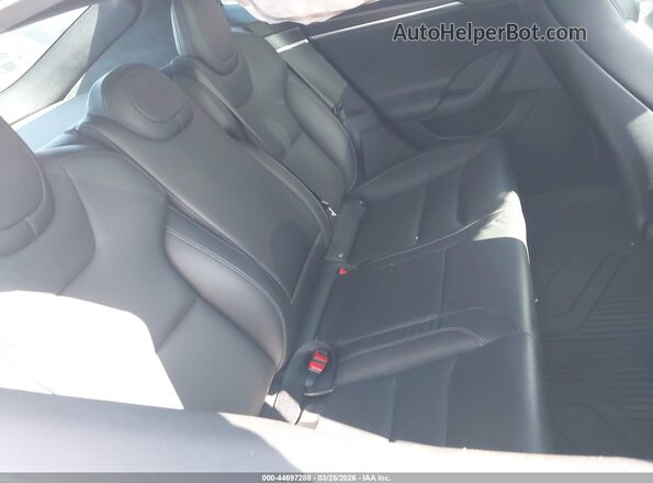 5YJSA1E61NF465047 2022 TESLA MODEL S Black VIN კოდის სტიკერის ხედი