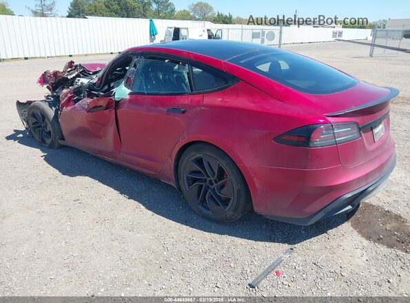 5YJSA1E62TF552985 2026 TESLA MODEL S Red Задня ліва чверть