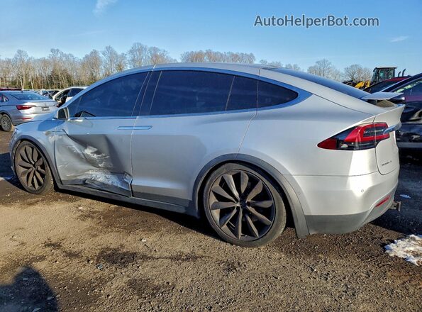 5YJXCAE20GF006236 2016 TESLA MODEL Silver Tył lewy