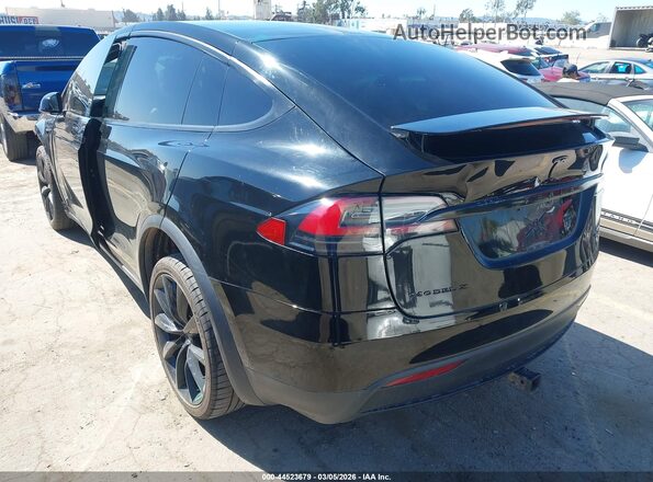 5YJXCAE23KF141591 2019 TESLA MODEL X Черный Задняя левая четверть