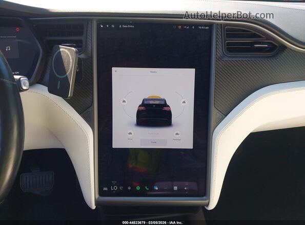 5YJXCAE23KF141591 2019 TESLA MODEL X Черный 