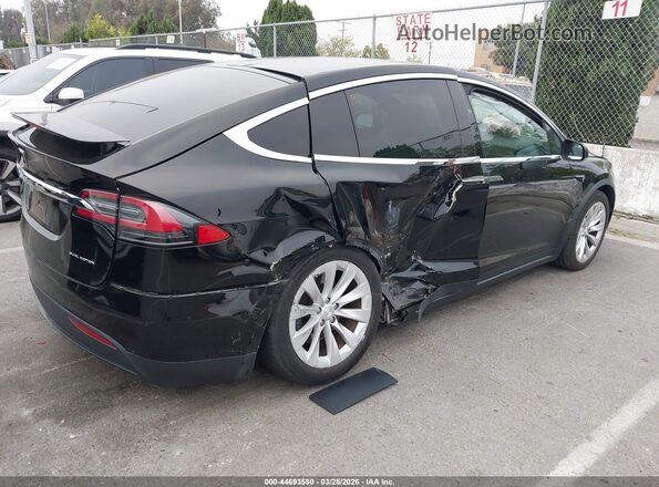 5YJXCAE28KF202045 2019 TESLA MODEL X Black Հետևի աջ