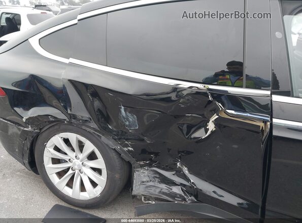 5YJXCAE28KF202045 2019 TESLA MODEL X Black Դիմացի տեսք
