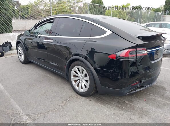 5YJXCAE28KF202045 2019 TESLA MODEL X Black Հետևի ձախ