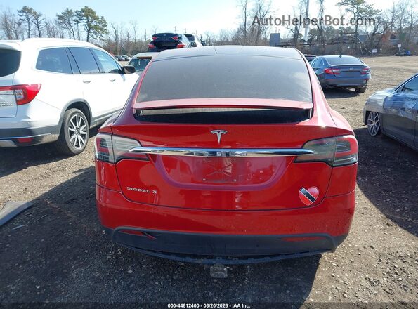 5YJXCBE20GF013287 2016 TESLA MODEL X Red 