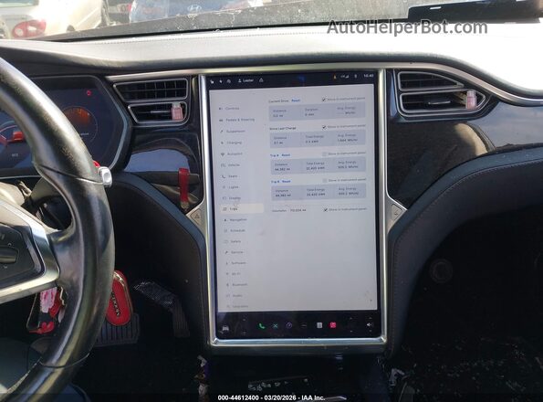 5YJXCBE20GF013287 2016 TESLA MODEL X Red 