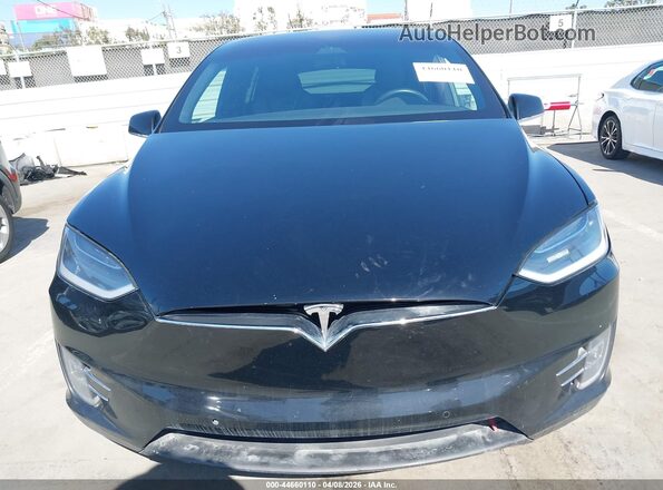 5YJXCBE23JF103587 2018 TESLA MODEL X Black Widok zestawu wskaźników