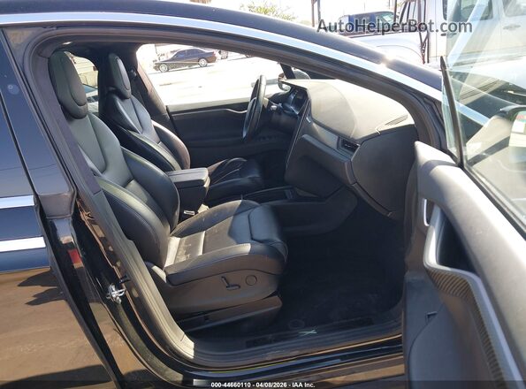 5YJXCBE23JF103587 2018 TESLA MODEL X Black Widok wnętrza z przodu
