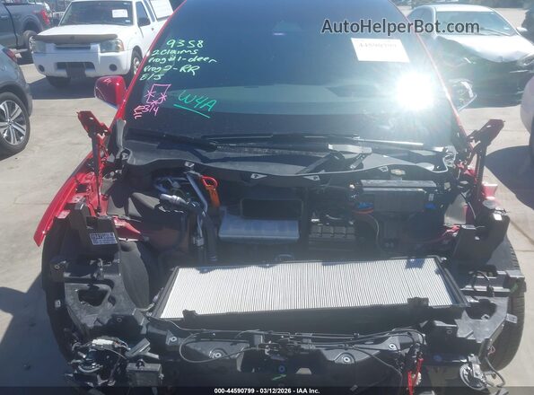 5YJXCBE23LF303033 2020 TESLA MODEL X Maroon Widok z tyłu