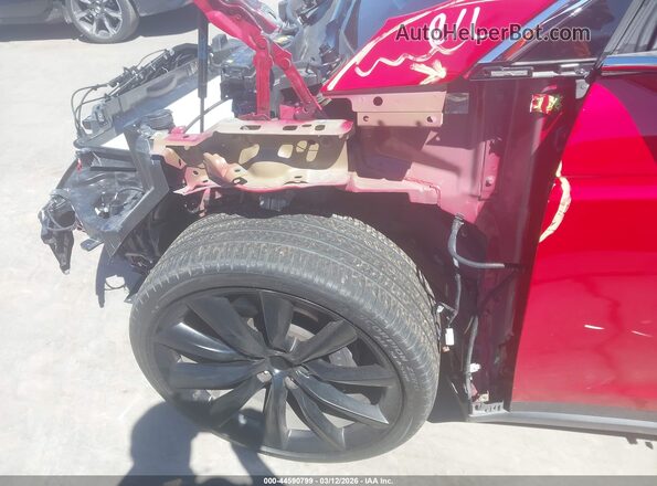 5YJXCBE23LF303033 2020 TESLA MODEL X Maroon 