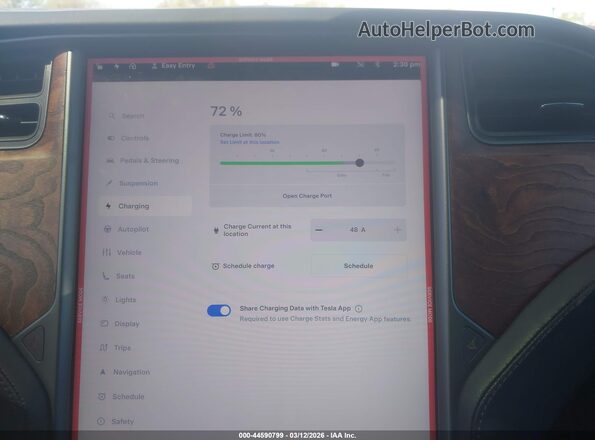 5YJXCBE23LF303033 2020 TESLA MODEL X Maroon 
