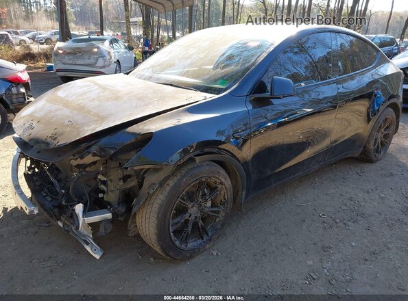 5YJYGAEE2MF254566 2021 TESLA MODEL Y Black Front left