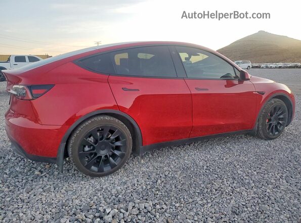 5YJYGAEE5MF205278 2021 TESLA MODEL Красный Задняя правая четверть