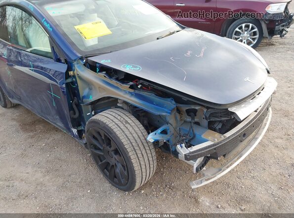 5YJYGAEE6MF212269 2021 TESLA MODEL Y Blue Դիմացի տեսք