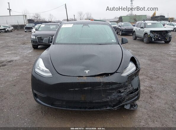 5YJYGAEE7MF199287 2021 TESLA MODEL Y Black Widok zestawu wskaźników
