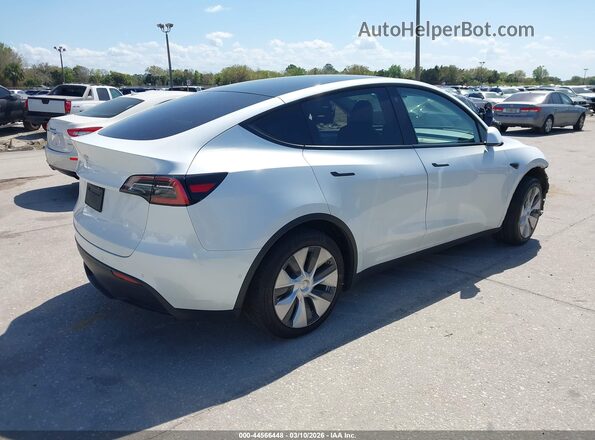 5YJYGDED2MF107415 2021 TESLA MODEL Y White უკანა მარჯვენა