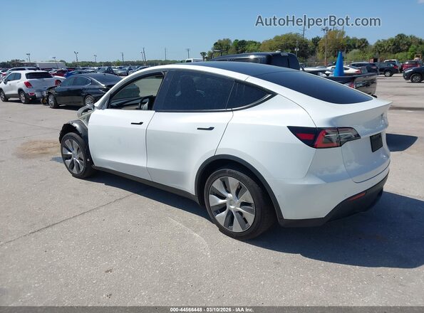 5YJYGDED2MF107415 2021 TESLA MODEL Y White უკანა მარცხენა