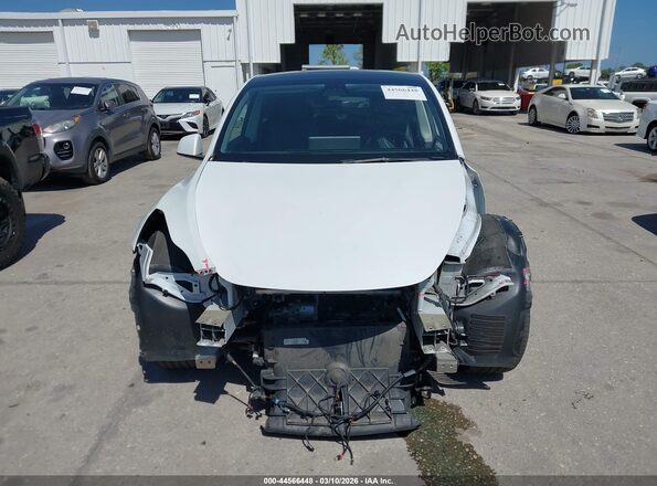 5YJYGDED2MF107415 2021 TESLA MODEL Y White ხელსაწყოთა პანელის ხედი