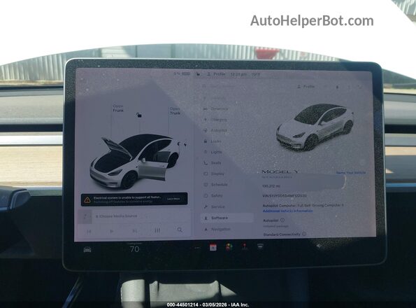 5YJYGDED4MF122630 2021 TESLA MODEL Y White 