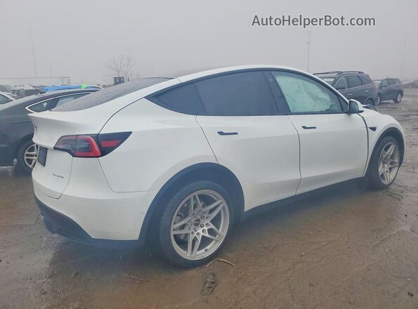 5YJYGDEE0MF072219 2021 TESLA MODEL White Trasero derecho
