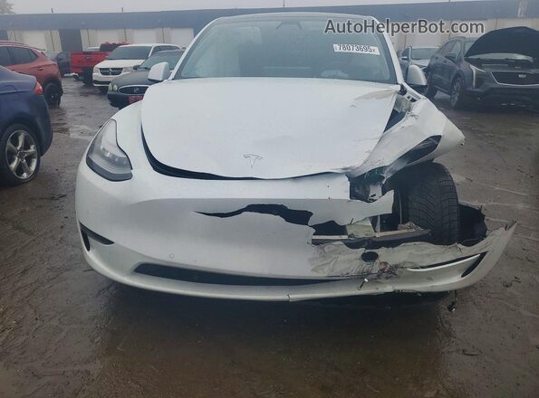 5YJYGDEE0MF072219 2021 TESLA MODEL White Vista frontal