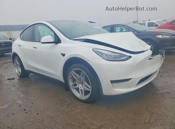 5YJYGDEE0MF072219 2021 TESLA MODEL White Delantero derecho