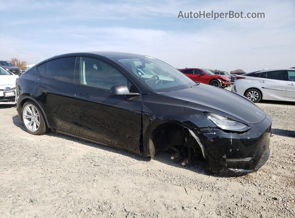 5YJYGDEE0MF077176 2021 TESLA MODEL Black Delantero derecho
