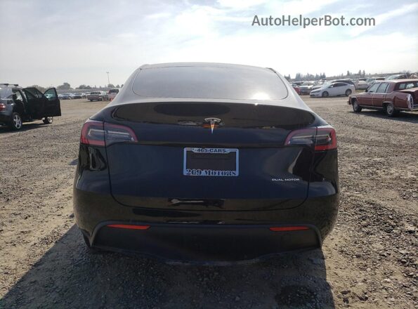 5YJYGDEE0MF077176 2021 TESLA MODEL Black Vista trasera