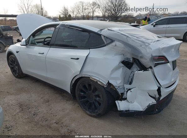 5YJYGDEE0MF244216 2021 TESLA MODEL Y White Trasero izquierdo